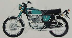 250 CB 1971 CB250K3