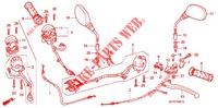 LEVER   SWITCH   CABLE dla Honda CBR 125 2007