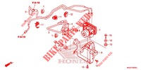 FRONT BRAKE MASTER CYLINDER   ABS MODULATOR dla Honda NC 750 X ABS 2018