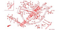 FRAME (TF/TG/TH/TJ/TL/TN/TP) dla Honda REBEL 250 Pull back handle 1989