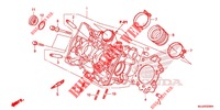 CYLINDER HEAD dla Honda NC 750 S ABS 2015