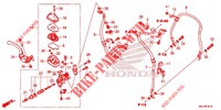 FRONT BRAKE MASTER CYLINDER dla Honda CB 1000 R ABS 2020