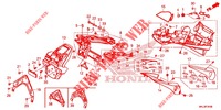 REAR FENDER dla Honda CB 1000 R ABS 2020
