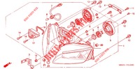 HEADLIGHT  dla Honda CBR 600 RR 2004