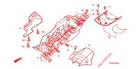 REAR FENDER (CBR1000RR) dla Honda CBR 1000 RR FIREBLADE REPSOL 2011