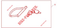 U LOCK  dla Honda CBR 1000 RR FIREBLADE REPSOL 2011