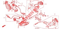 WINKER (CBR1000RR9,A,B/RA9,A,B) dla Honda CBR 1000 RR FIREBLADE REPSOL 2011