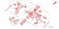 REAR BRAKE CALIPER  dla Honda CBR 1000 RR FIREBLADE REPSOL 2011