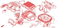 AIR CLEANER  dla Honda CROSSTOURER 1200 DCT RED 2016