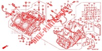 CRANKCASE (VFR1200XD/XDA/XDL/XDS) dla Honda CROSSTOURER 1200 DCT RED 2016