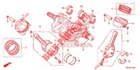 CRANKSHAFT/PISTON  dla Honda CROSSTOURER 1200 2012
