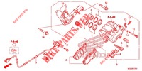 REAR BRAKE CALIPER  dla Honda CROSSTOURER 1200 2012