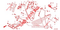 FRONT COVER/LEG SHIELD  dla Honda NBC 110 2013