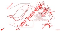 SEAT   dla Honda CB 500 X ABS 2021