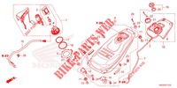 FUEL TANK/FUEL PUMP  dla Honda NC 750 X ABS 35KW 2022