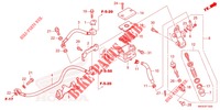REAR BRAKE MASTER CYLINDER dla Honda NC 750 X ABS 35KW 2022