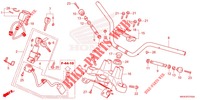 HANDLE PIPE/TOP BRIDGE   dla Honda NC 750 X ABS 2021
