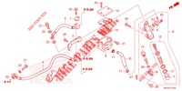 REAR BRAKE MASTER CYLINDER dla Honda NC 750 X ABS 2021