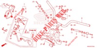HANDLE PIPE/TOP BRIDGE   dla Honda NC 750 X ABS 2021