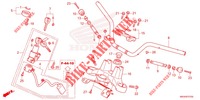 HANDLE PIPE/TOP BRIDGE   dla Honda NC 750 X ABS DCT 2021