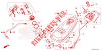 FUEL TANK/FUEL PUMP  dla Honda NC 750 X ABS DCT 2022