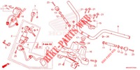HANDLE PIPE/TOP BRIDGE   dla Honda NC 750 X ABS DCT 2021