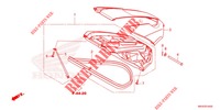 LUGGAGE BOX COVER dla Honda NC 750 X ABS DCT 2022