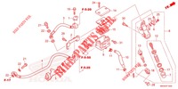 REAR BRAKE MASTER CYLINDER dla Honda NC 750 X ABS DCT 2021