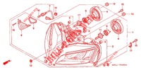HEADLIGHT  dla Honda CBR 1000 RR 2007