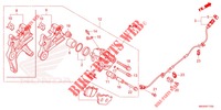 REAR BRAKE CALIPER dla Honda NC 750 X ABS DCT 2022