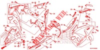 MIDDLE COWL dla Honda CBR 1000 RR FIREBLADE 2012