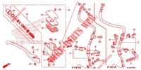 FRONT BRAKE MASTER CYLINDER  (VT750C/CA/C2/C2F/C2B) dla Honda SHADOW VT 750 SPIRIT 2012