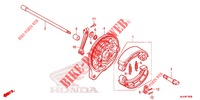 REAR BRAKE PANEL (VT750C/CA/CS/C2/C2F/C2B) dla Honda SHADOW VT 750 SPIRIT F 2012
