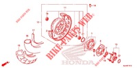REAR WHEEL   (VT750C/CA/C2/C2F/C2B) dla Honda SHADOW VT 750 SPIRIT F 2012