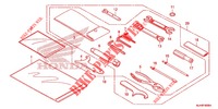 TOOLS dla Honda SHADOW VT 750 SPIRIT F 2012