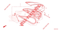 LUGGAGE BOX COVER dla Honda NC 750 X 35KW 2024