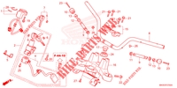 HANDLE PIPE/TOP BRIDGE dla Honda NC 750 X ABS 2023