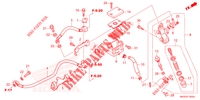 REAR BRAKE MASTER CYLINDER dla Honda NC 750 X ABS 2023
