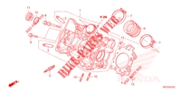 CYLINDER/CYLINDER HEAD dla Honda NC 750 X ABS DCT 2022