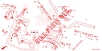HANDLEBAR   TRIPLE CLAMP   STEERING STEM dla Honda NC 750 X DCT 2023