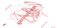 LUGGAGE BOX COVER dla Honda NC 750 X ABS 2023