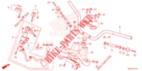 HANDLEBAR   TRIPLE CLAMP   STEERING STEM dla Honda NC 750 X DCT 2023