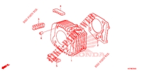CYLINDER dla Honda DREAM 125 2019
