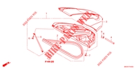 LUGGAGE BOX COVER dla Honda NC 750 X ABS 2021