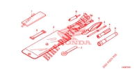 TOOL dla Honda FOURTRAX 500 FOREMAN RUBICON Hydrostatic 2009