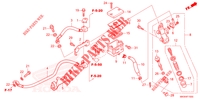 REAR BRAKE MASTER CYLINDER dla Honda NC 750 X ABS DCT 2024
