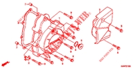     PANNEAU CARTER MOTEUR G. dla Honda WAVE 110 Front brake drum, Kick start, Spoked wheels 2015