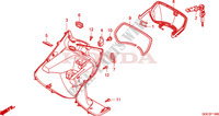 LEG SHIELD dla Honda SCR 110 2010