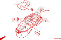 LUGGAGE BOX dla Honda SCR 110 2010