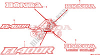 STICKERS dla Honda FL 400 ODYSSEY PILOT 1990